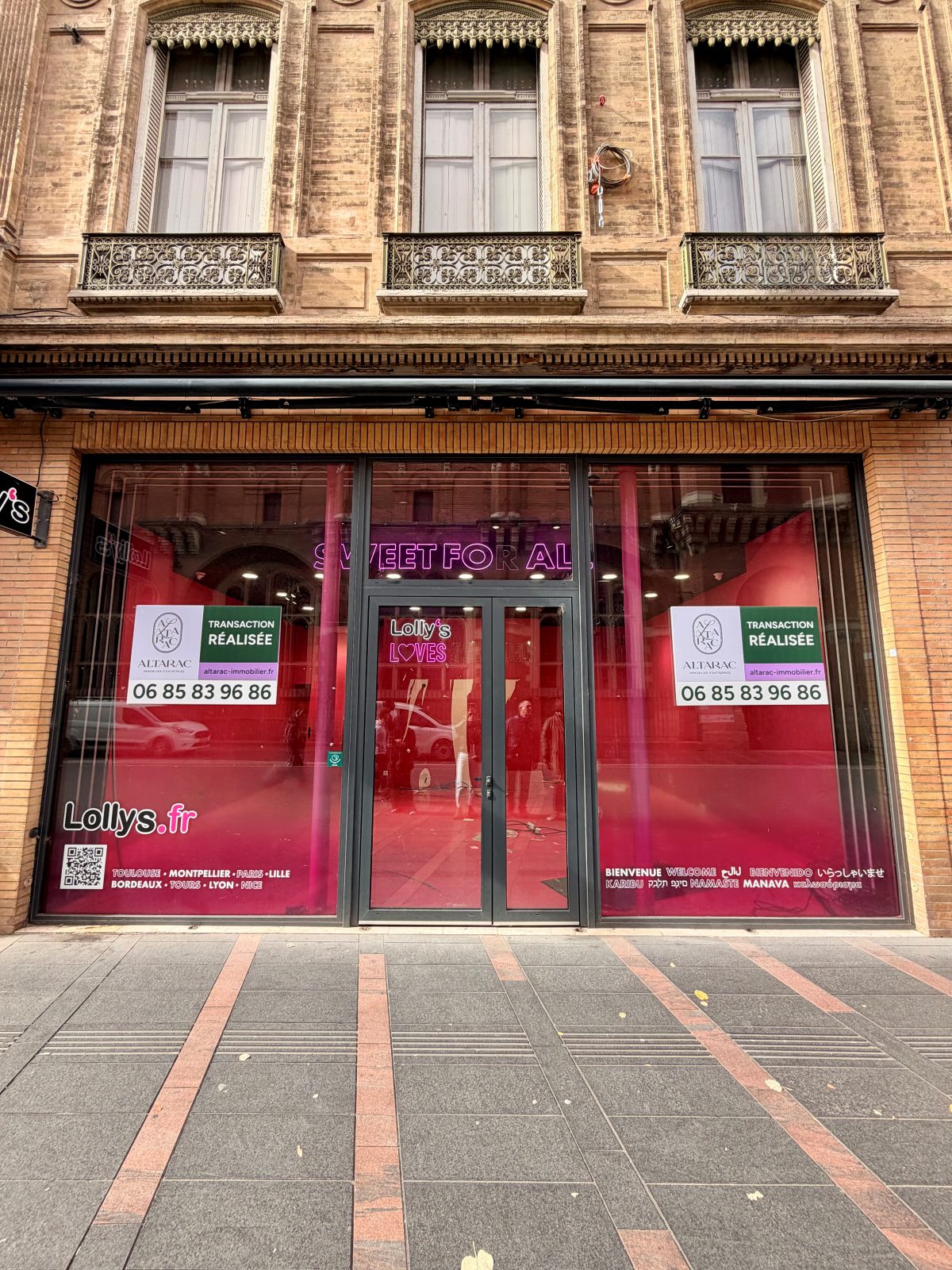 Location - Local Commercial - 15 rue d'Alsace-Lorraine, Toulouse